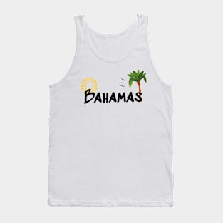 Bahamas island Tank Top